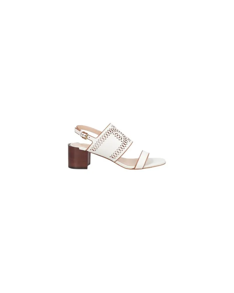 TOD'S SCHUHE - Sandalenauf YOOX.COM Weiß
