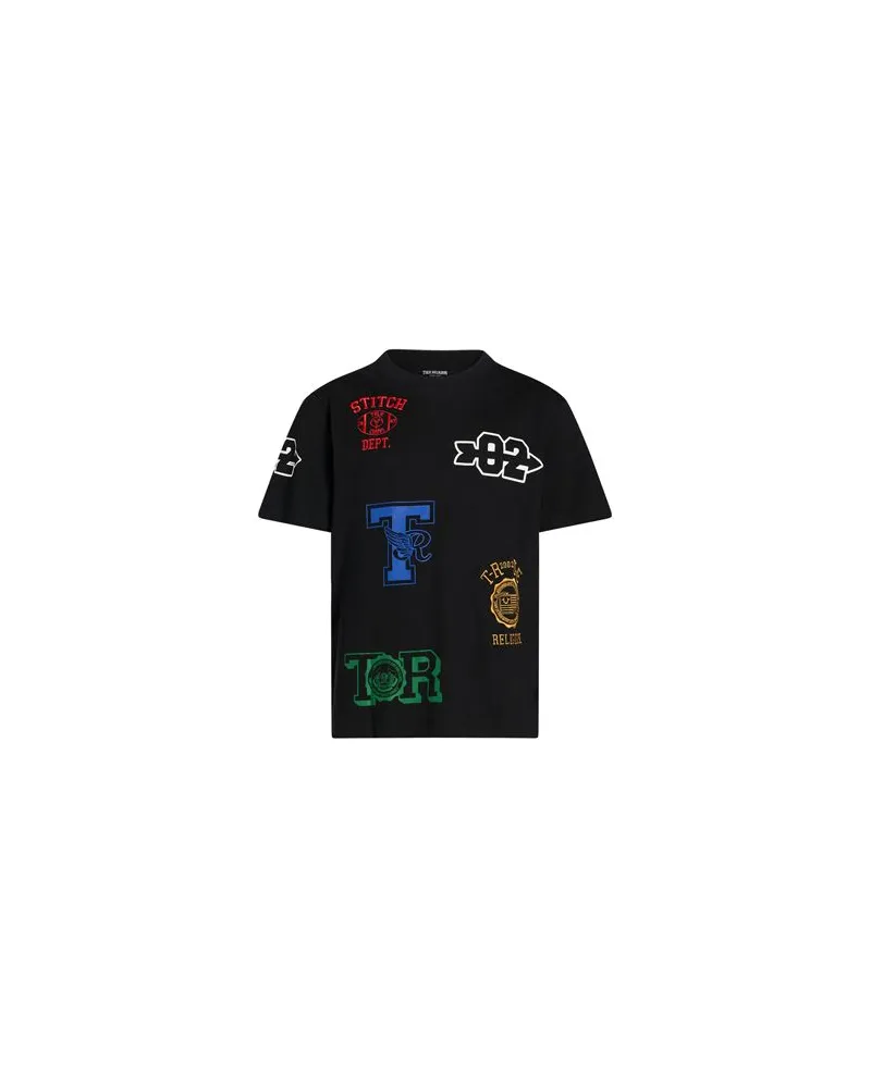 True Religion TOPS - T-shirtsauf YOOX.COM Schwarz