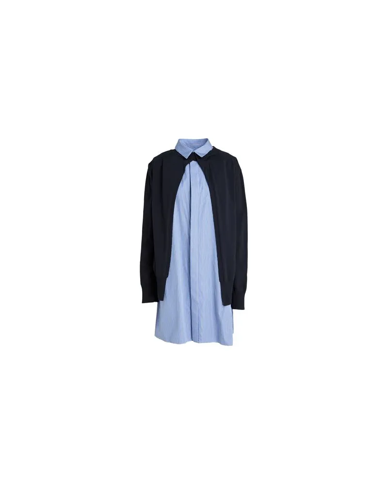 Sacai KLEIDER - Mini-Kleiderauf YOOX.COM Blau