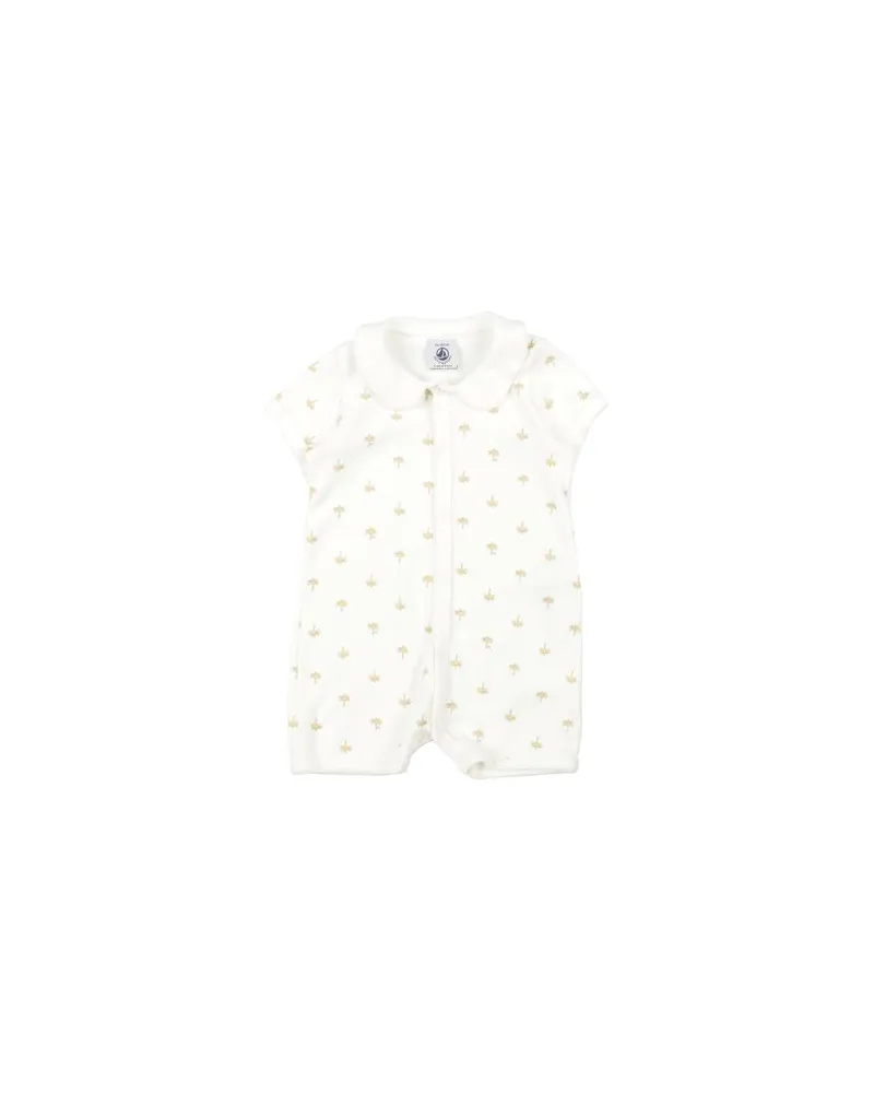Petit Bateau NEUGEBORENE - Babystrampler & -Latzhoseauf YOOX.COM Weiß