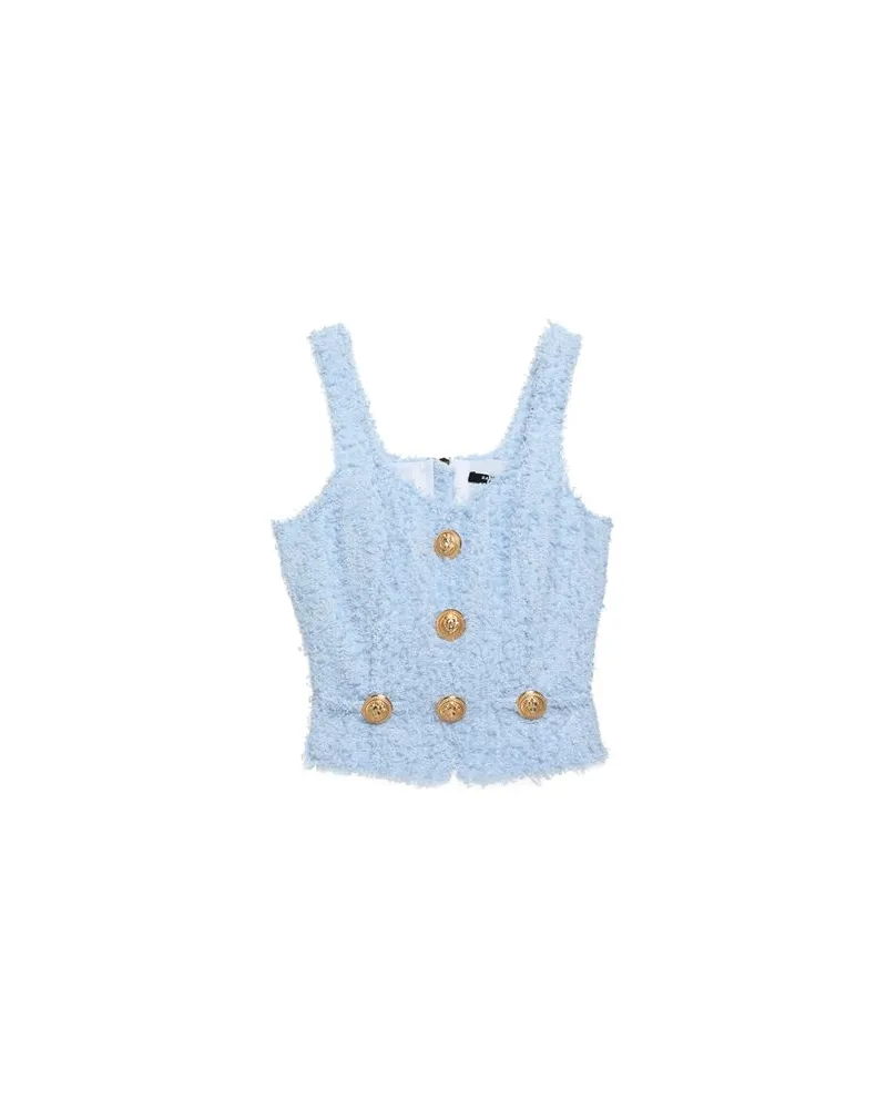 Balmain TOPS - Topsauf YOOX.COM Himmelblau