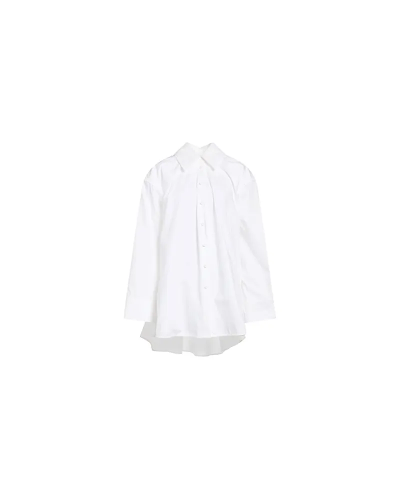 Jil Sander TOPS - Hemdenauf YOOX.COM Weiß