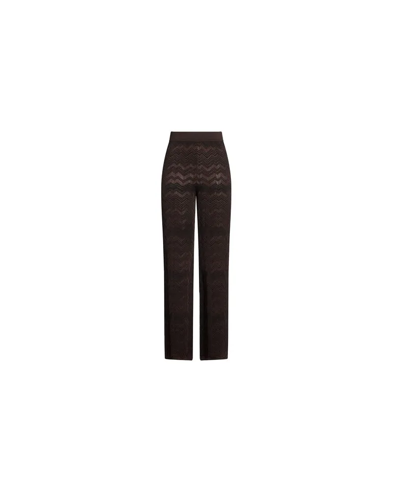 Missoni HOSEN & RÖCKE - Hosenauf YOOX.COM Dunkelbraun