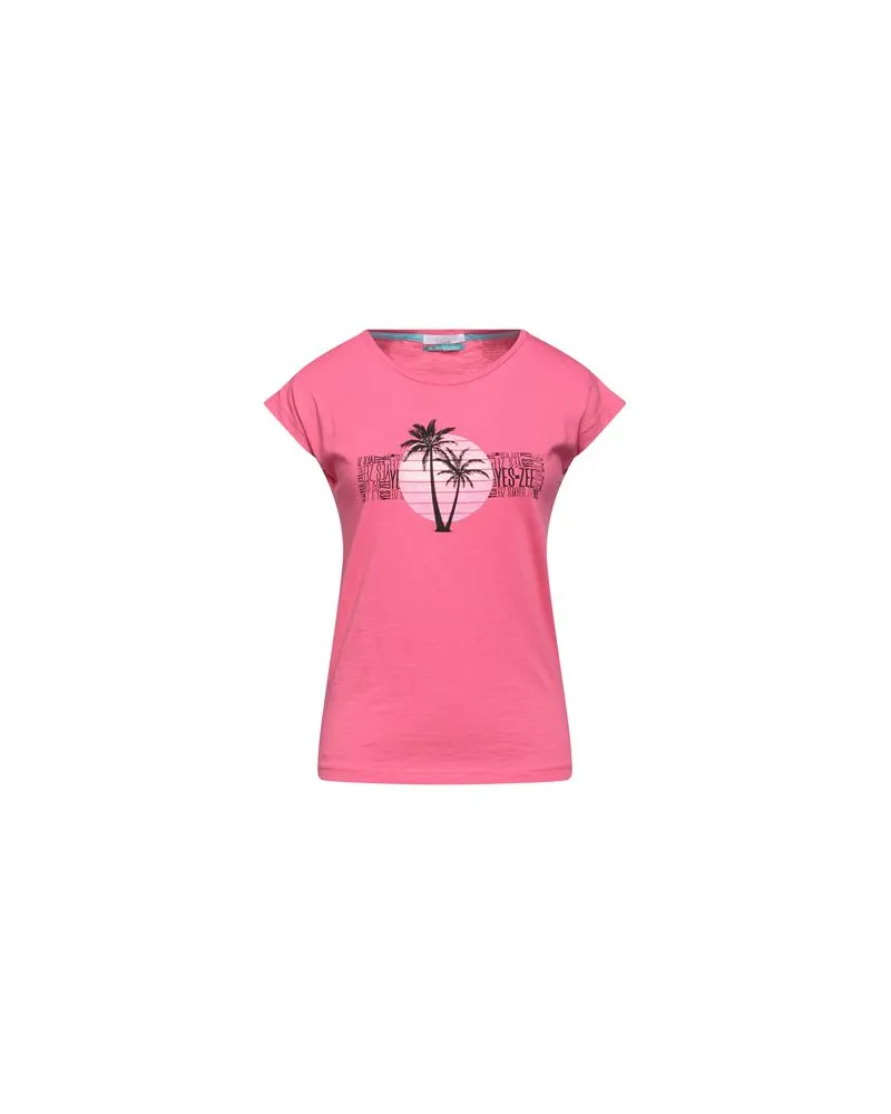 YES ZEE by Essenza TOPS - T-shirtsauf YOOX.COM Fuchsia