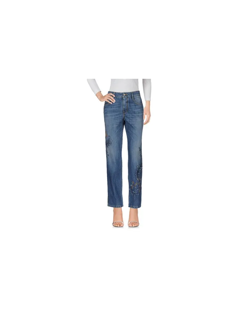 Ermanno Scervino HOSEN & RÖCKE - Jeanshosenauf YOOX.COM Blau