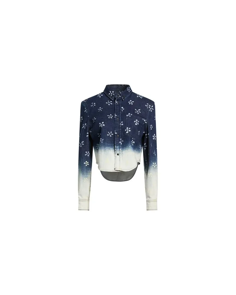 Marni JACKEN & MÄNTEL - Jeansjacken/Mäntelauf YOOX.COM Blau