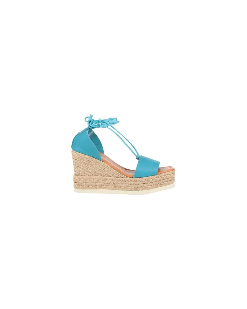 Fabi SCHUHE - Espadrillesauf YOOX.COM Azurblau