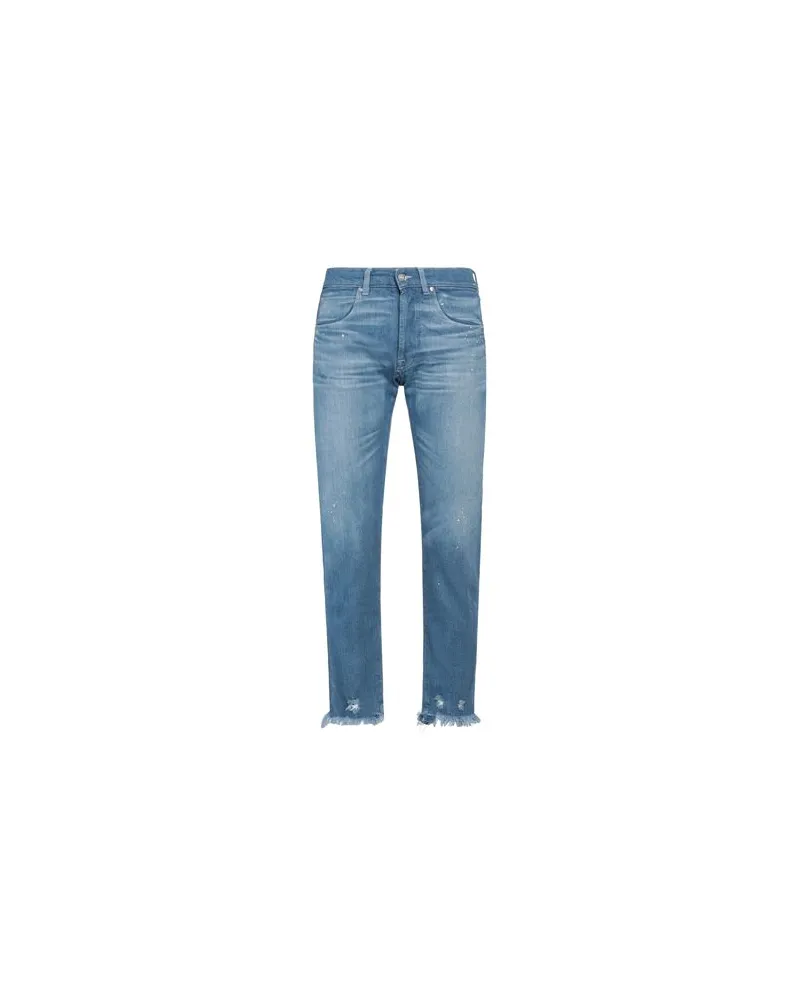 nine:inthe:morning HOSEN & RÖCKE - Jeanshosenauf YOOX.COM Blau
