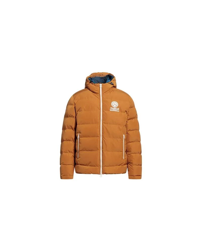 Franklin & Marshall JACKEN & MÄNTEL - Pufferjacken & Daunenjackenauf YOOX.COM Senf