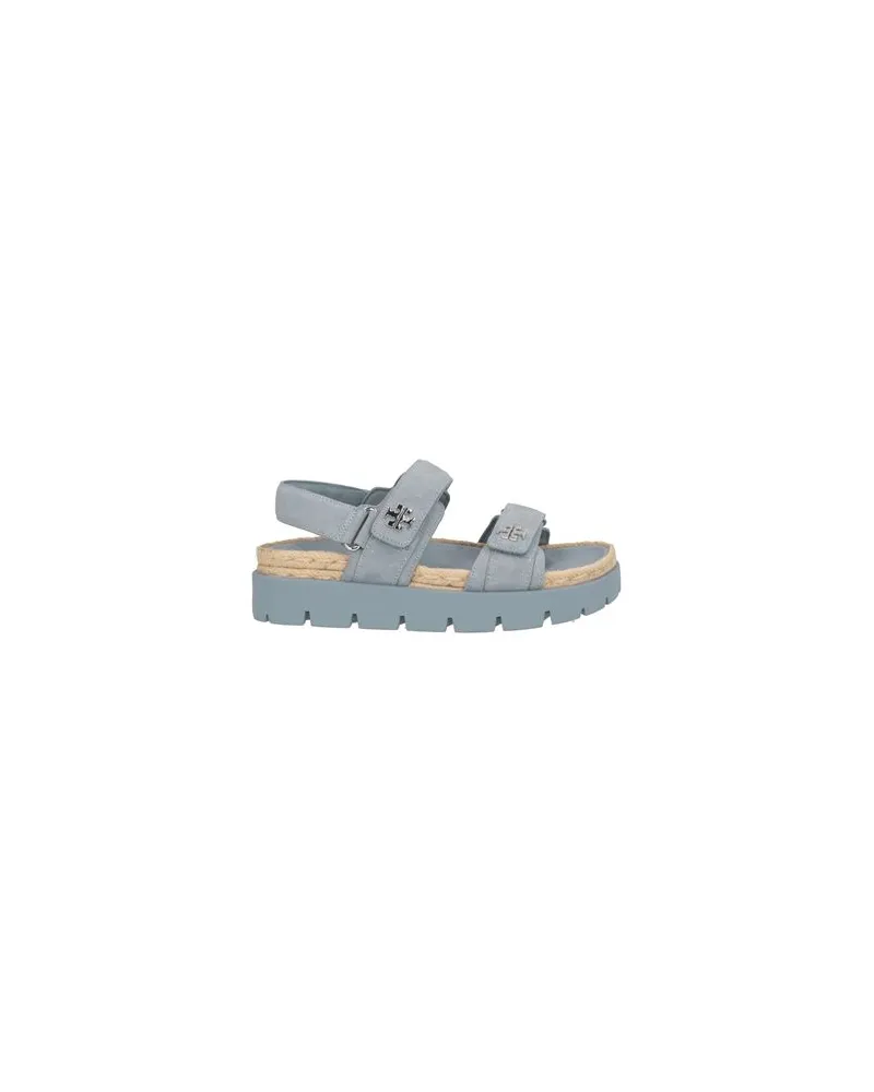 Tory Burch SCHUHE - Sandalenauf YOOX.COM Himmelblau