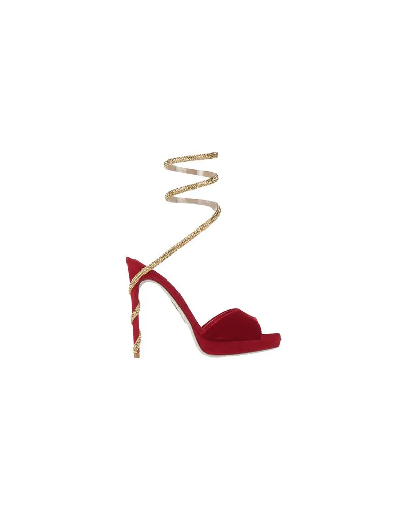 René Caovilla SCHUHE - Sandalenauf YOOX.COM Rot