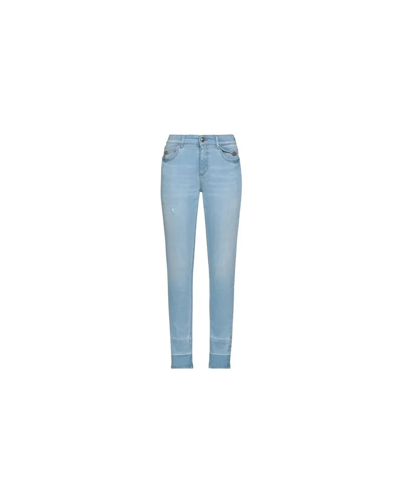 Versace Jeans HOSEN & RÖCKE - Jeanshosenauf YOOX.COM Blau