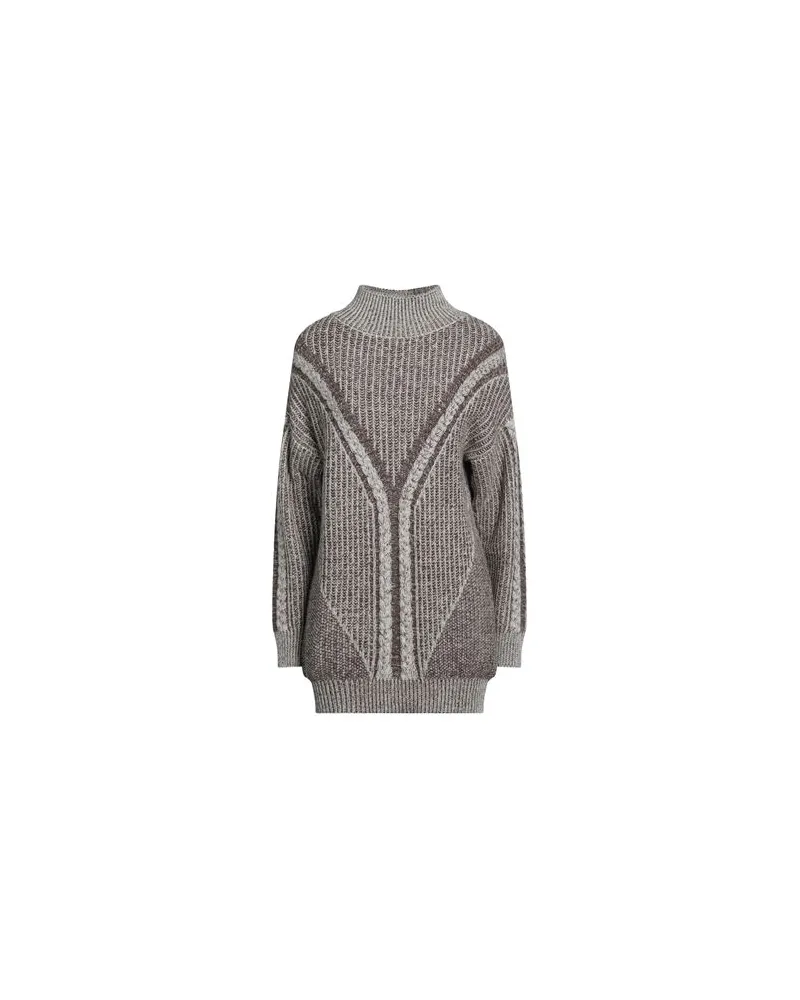 N.O.W. Andrea Rosati Cashmere STRICKWAREN - Rollkragenpulloverauf YOOX.COM Braun