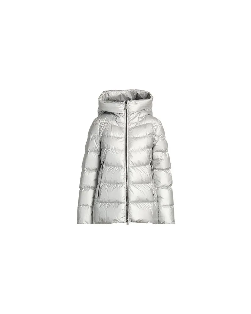 ADD JACKEN & MÄNTEL - Pufferjacken & Daunenjackenauf YOOX.COM Silber