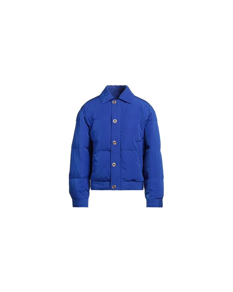 Versace JACKEN & MÄNTEL - Pufferjacken & Daunenjackenauf YOOX.COM Königsblau