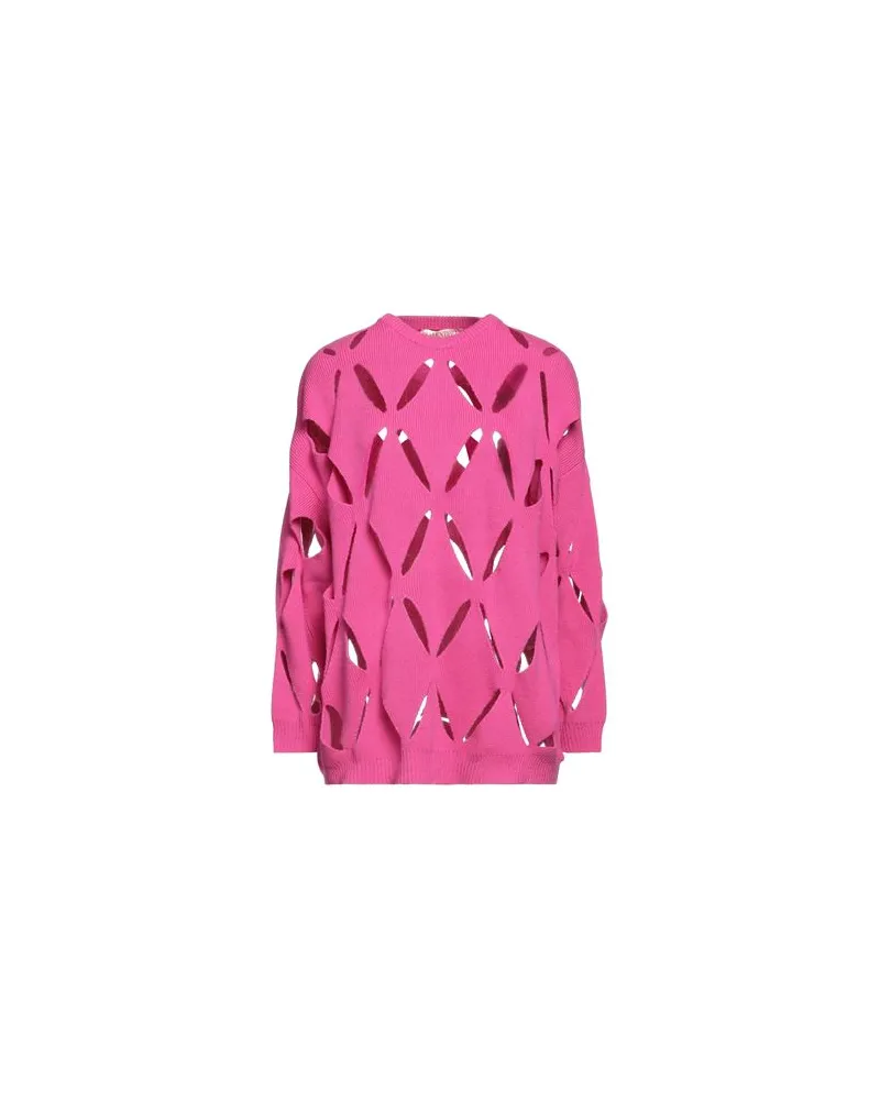 Valentino Garavani STRICKWAREN - Pulloverauf YOOX.COM Fuchsia