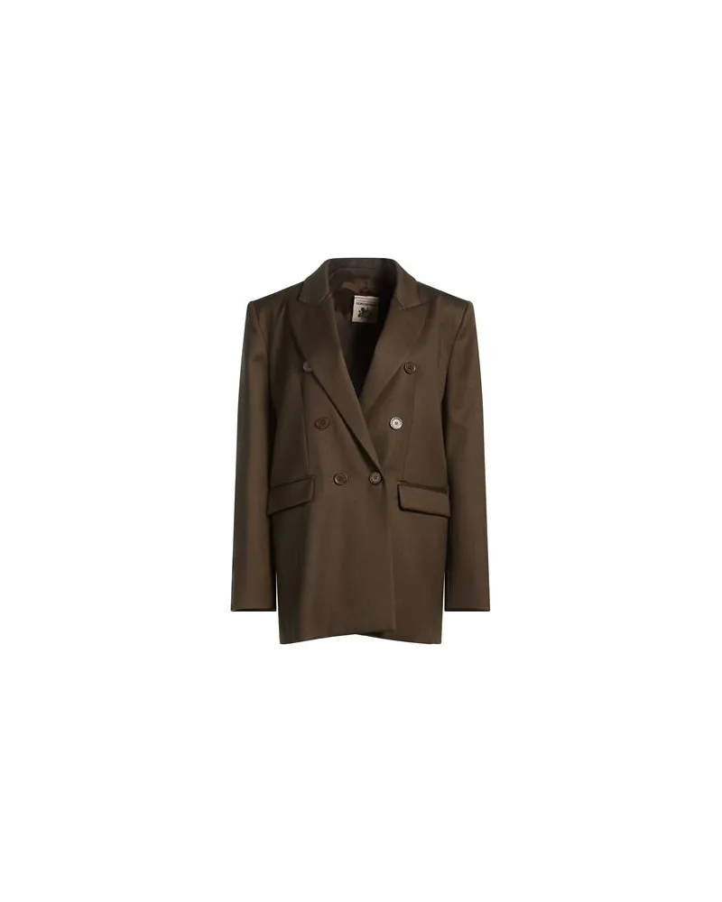 Semicouture ANZÜGE und CO-ORDS - Blazersauf YOOX.COM Dunkelgrün