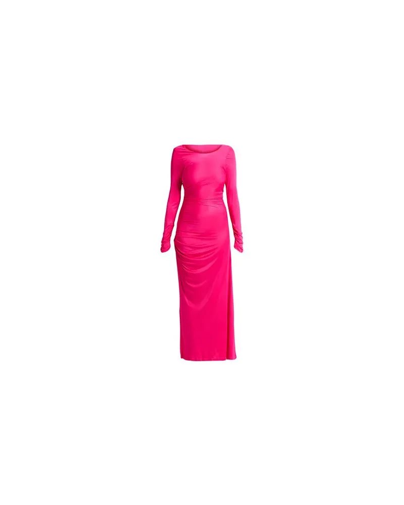 MSGM KLEIDER - Maxi-Kleiderauf YOOX.COM Fuchsia
