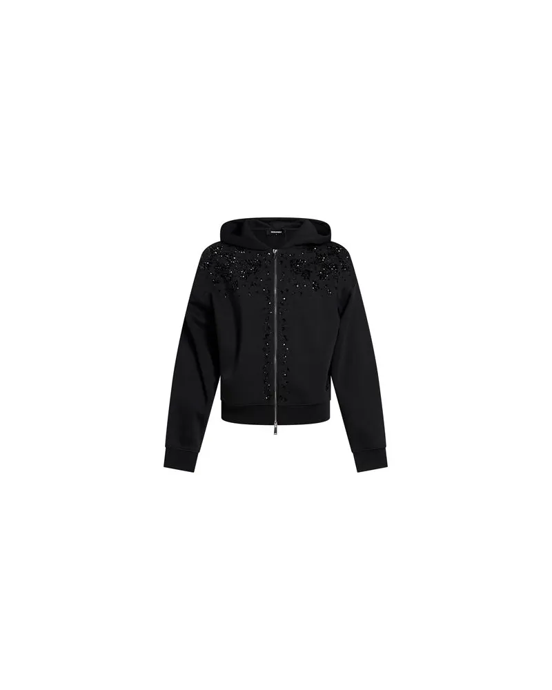 Dsquared2 TOPS - Sweatshirtsauf YOOX.COM Schwarz