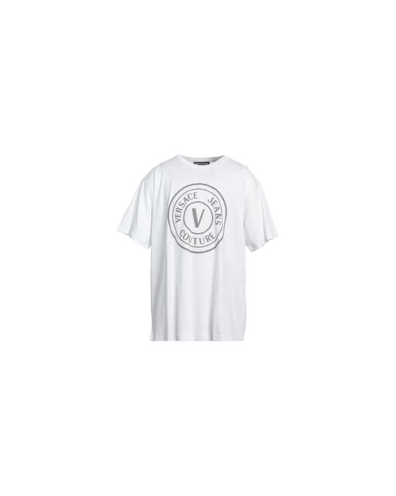 Versace Jeans TOPS - T-shirtsauf YOOX.COM Weiß