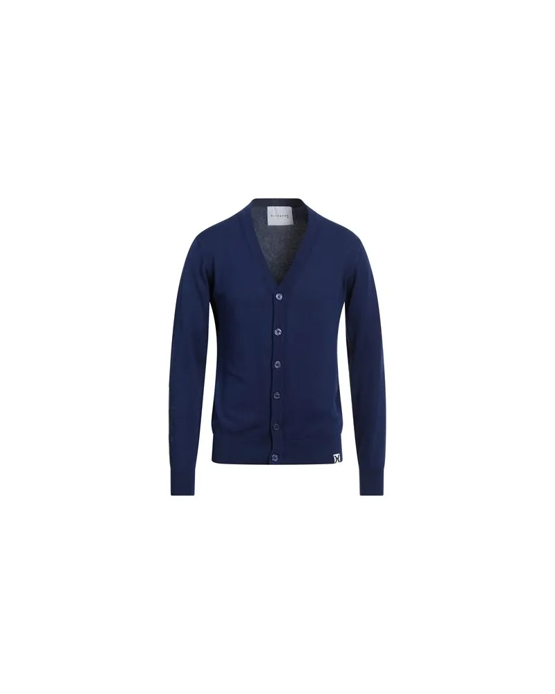Richmond STRICKWAREN - Strickjackenauf YOOX.COM Blau