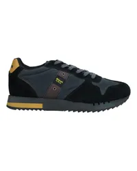 Blauer Sneakers Schwarz