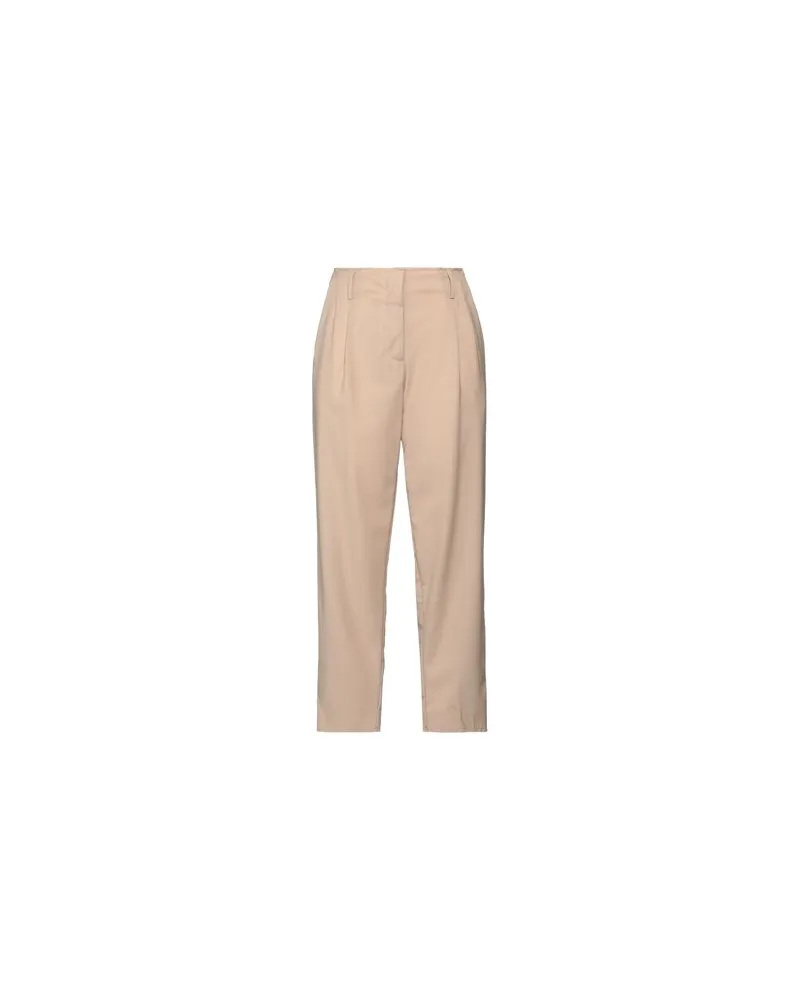 PLAN C HOSEN & RÖCKE - Hosenauf YOOX.COM Beige