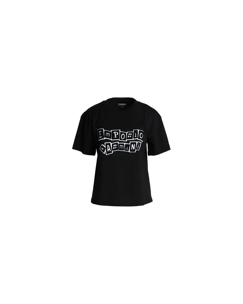 Emporio Armani TOPS - T-shirtsauf YOOX.COM Schwarz