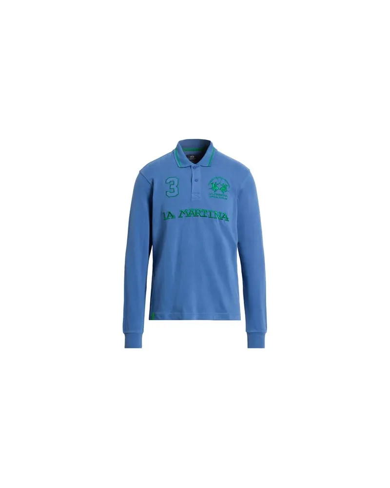 La Martina TOPS - Poloshirtsauf YOOX.COM Blaugrau