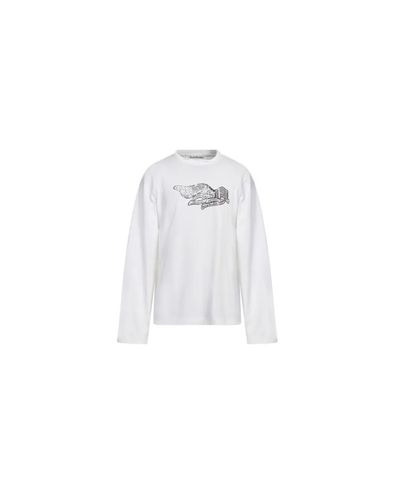 Acne Studios TOPS - T-shirtsauf YOOX.COM Weiß