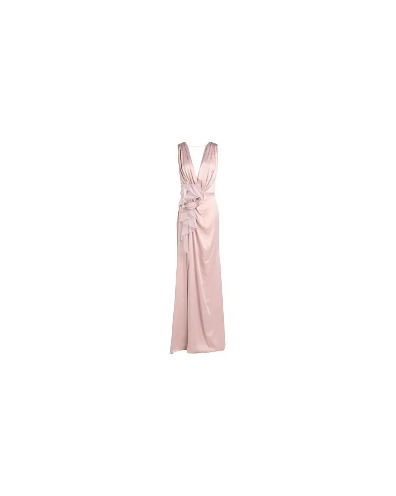 Elisabetta Franchi RED CARPET - KLEIDER - Maxi-Kleiderauf YOOX.COM Rosa