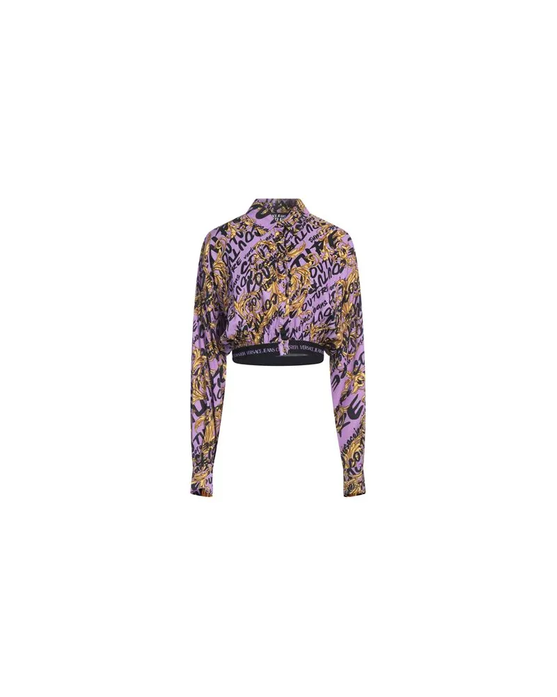 Versace Jeans TOPS - Hemdenauf YOOX.COM Malve