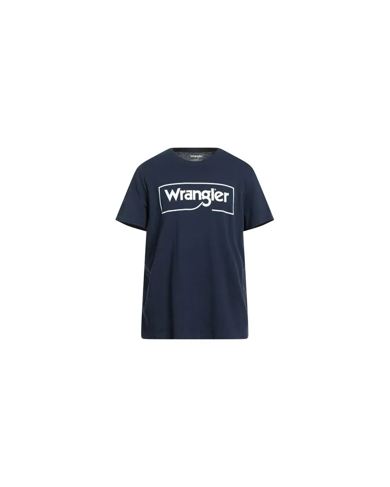 Wrangler TOPS - T-shirtsauf YOOX.COM Marineblau