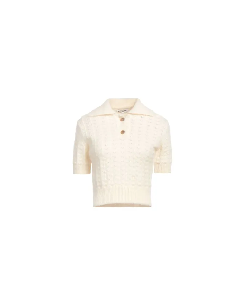 LOW CLASSIC STRICKWAREN - Pulloverauf YOOX.COM Elfenbein