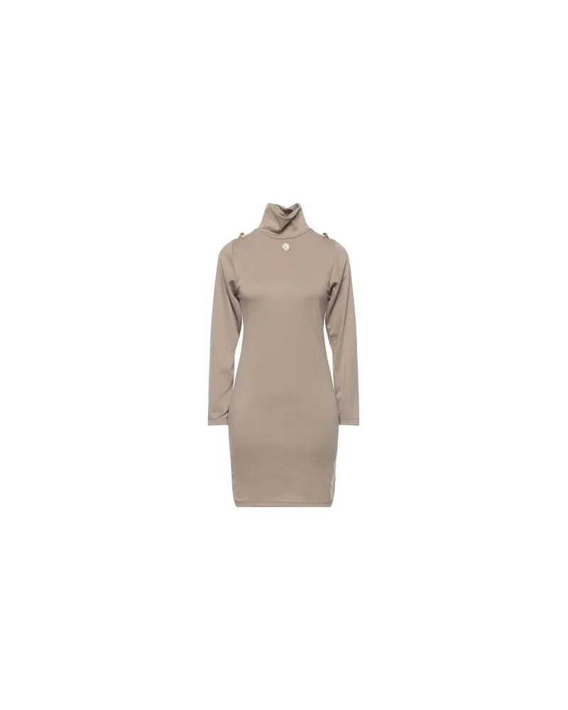 Odi et Amo KLEIDER - Mini-Kleiderauf YOOX.COM Maulwurfsgrau