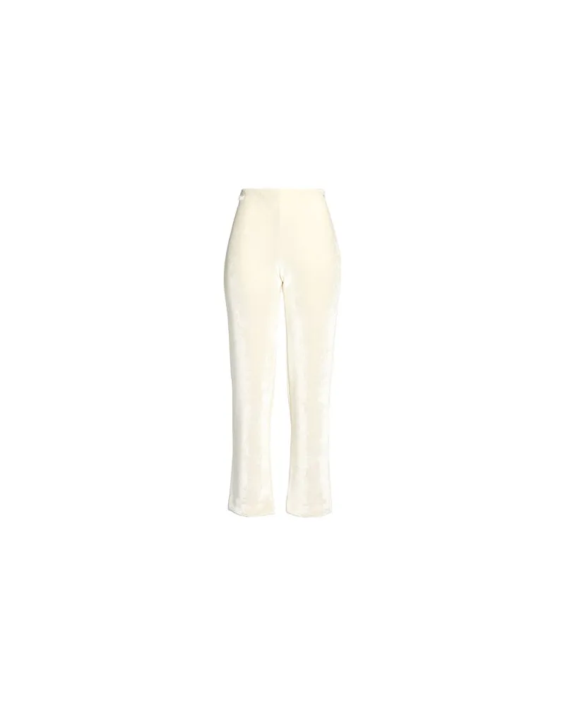 Jil Sander HOSEN & RÖCKE - Hosenauf YOOX.COM Cremeweiß