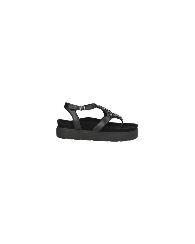Luciano Barachini SCHUHE - Sandalenauf YOOX.COM Schwarz