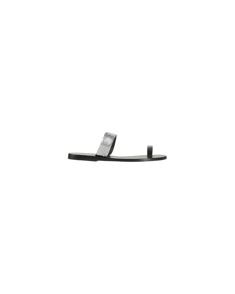 Ancient Greek Sandals SCHUHE - Zehentrennerauf YOOX.COM Schwarz