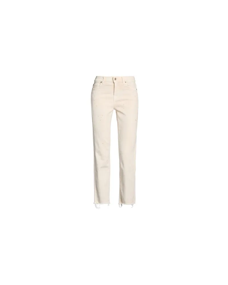 7 for all mankind HOSEN & RÖCKE - Jeanshosenauf YOOX.COM Beige