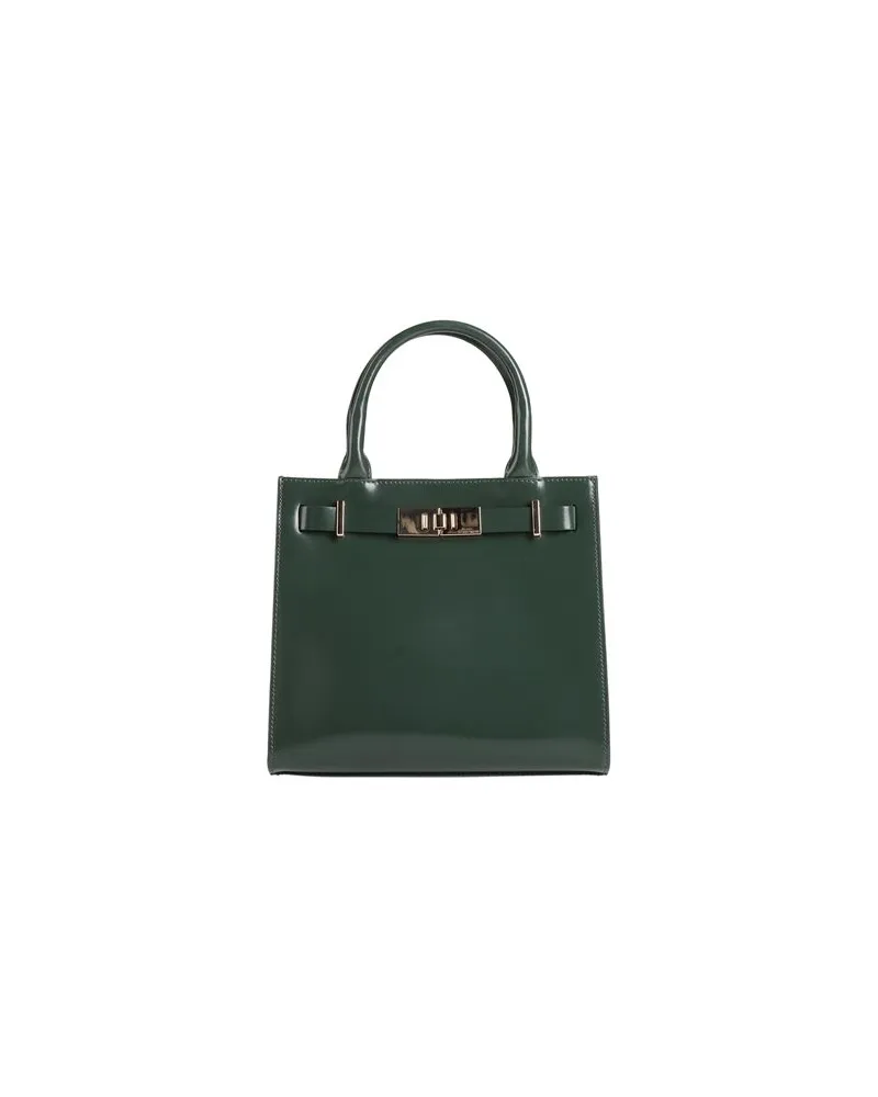 Borbonese TASCHEN - Handtaschenauf YOOX.COM Dunkelgrün