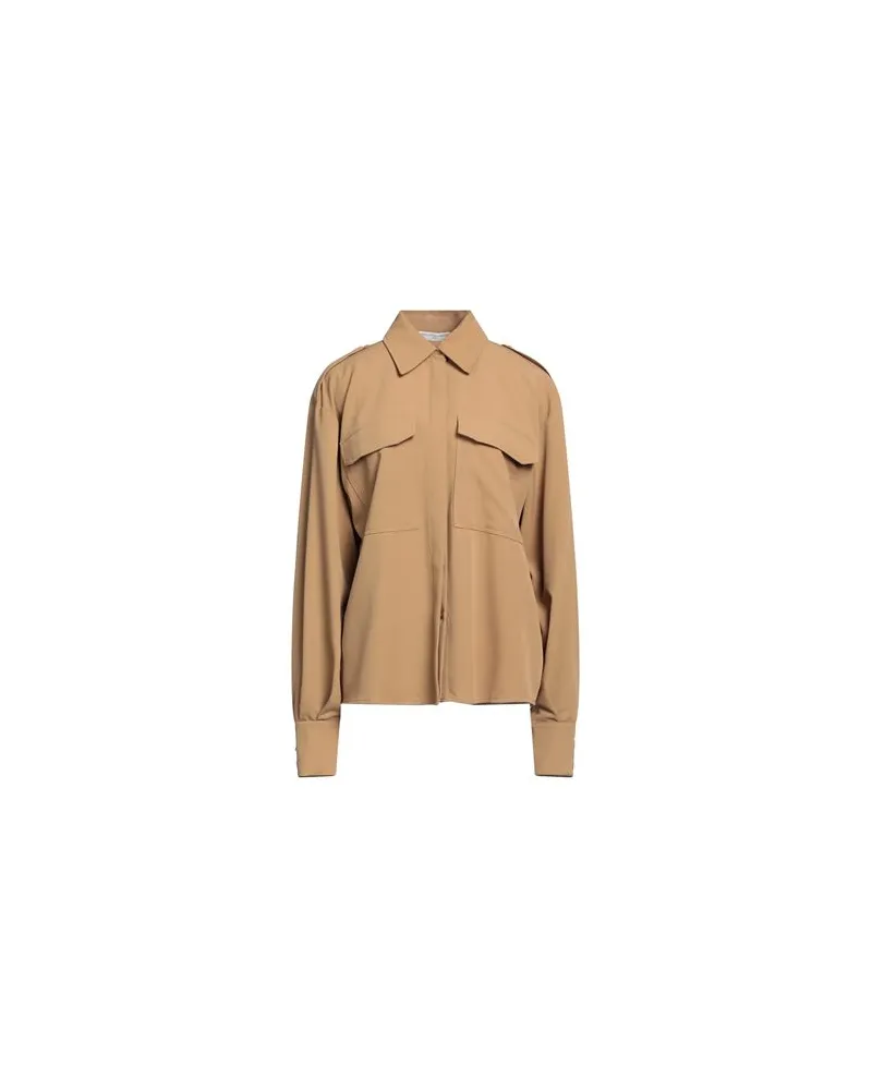 MVP Wardrobe TOPS - Hemdenauf YOOX.COM Kamel