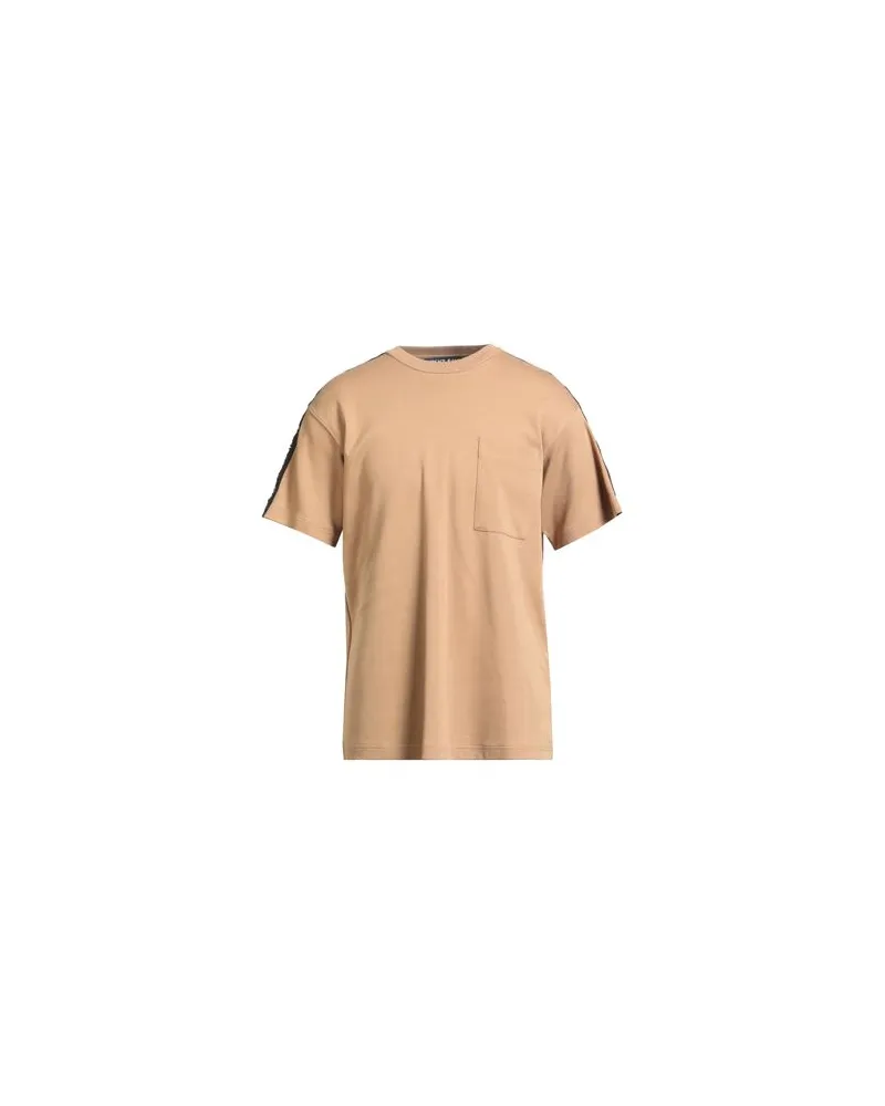 Versace Jeans TOPS - T-shirtsauf YOOX.COM Kamel