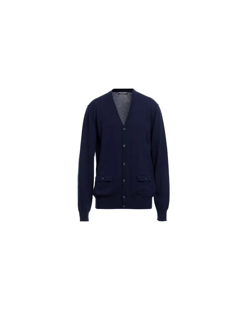 Dolce & Gabbana STRICKWAREN - Strickjackenauf YOOX.COM Marineblau