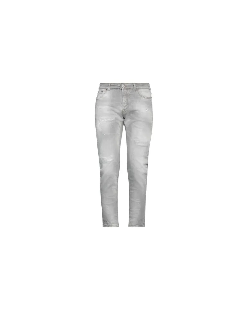 PMDS PREMIUM MOOD DENIM SUPERIOR HOSEN & RÖCKE - Jeanshosenauf YOOX.COM Grau