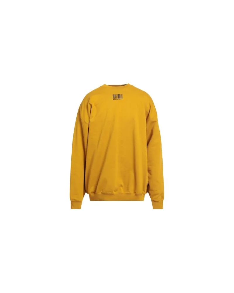 VETEMENTS TOPS - Sweatshirtsauf YOOX.COM Senf