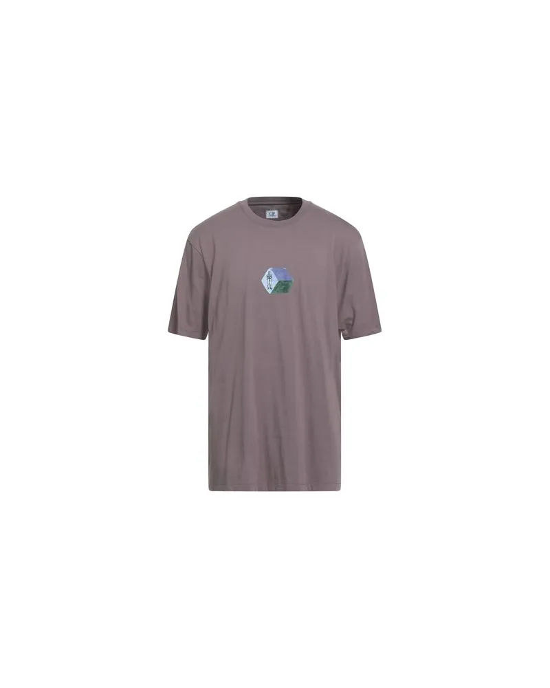 C.P. Company TOPS - T-shirtsauf YOOX.COM Maulwurfsgrau