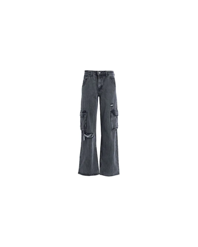 Guess HOSEN & RÖCKE - Jeanshosenauf YOOX.COM Schwarz