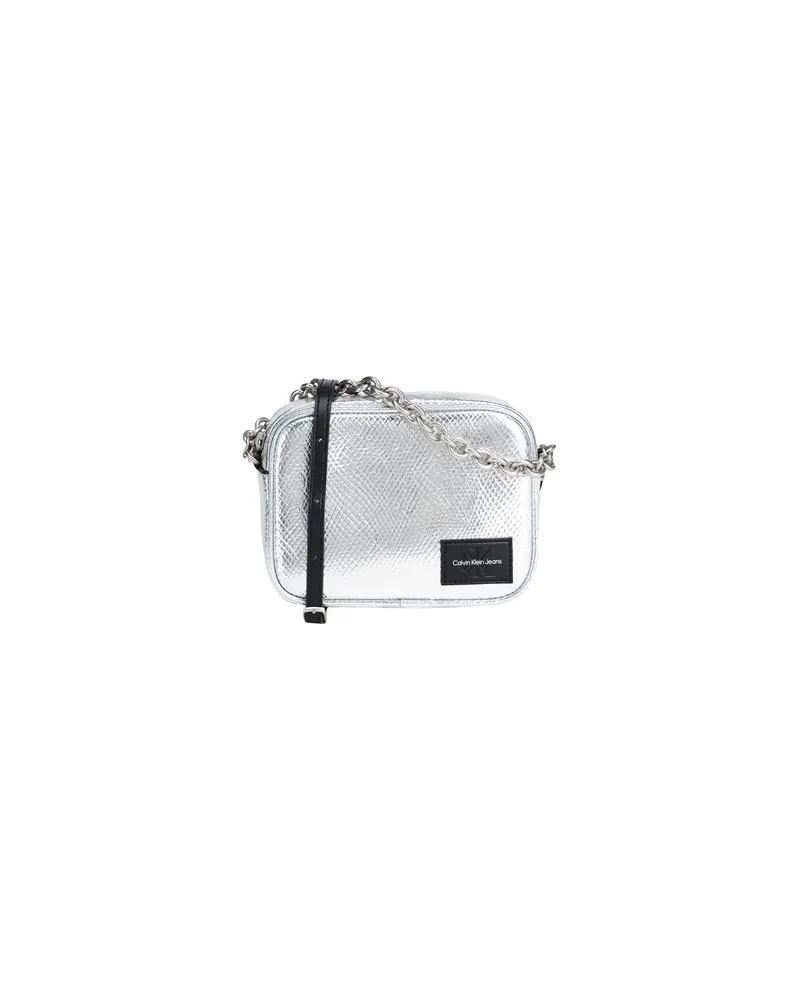 Calvin Klein TASCHEN - Umhängetascheauf YOOX.COM Silber