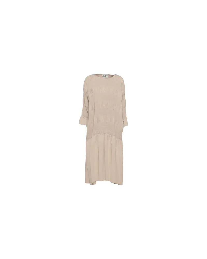 Just Female KLEIDER - Midi-Kleiderauf YOOX.COM Beige