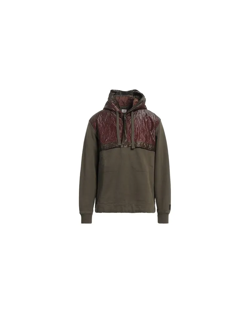 C.P. Company TOPS - Sweatshirtsauf YOOX.COM Militärgrün